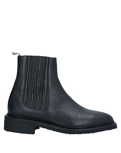 THOM BROWNE Stivaletti Nero Pelle