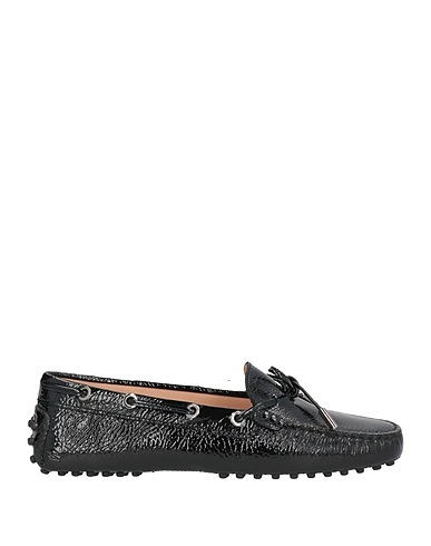 TOD'S Loafers Black Soft Leather