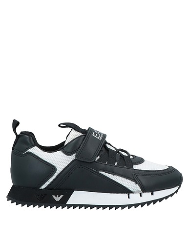 EA7 Sneakers Bianco Pelle, Fibre tessili