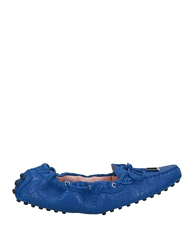 TOD'S HAPPY MOMENTS by ALBER ELBAZ Loafers Blue Soft Leather