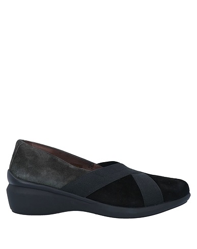 STONEFLY Pump Black Soft Leather, Textile fibers