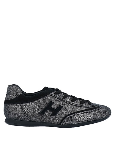 HOGAN Sneakers Silver Leather