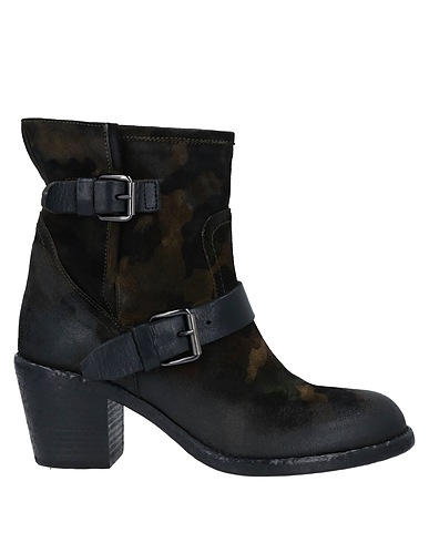 STRATEGIA Stiefelette Schwarz Leder