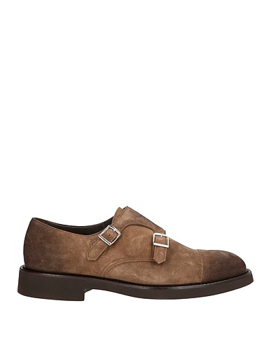 DOUCAL'S Loafers Khaki Leather