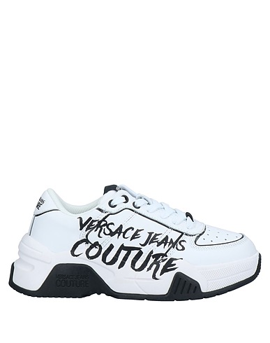 VERSACE JEANS COUTURE スニーカー ホワイト 革