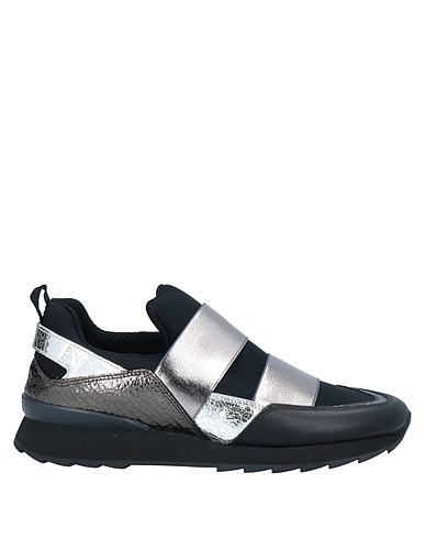 HOGAN Sneakers Black Textile fibres, Soft Leather