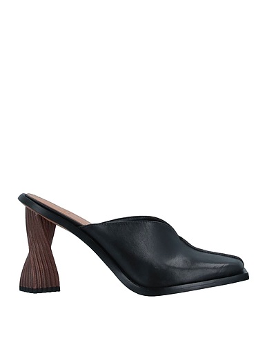 SAM EDELMAN Mules and clogs Black Leather