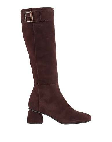 BRUGLIA Boots Dark brown Leather