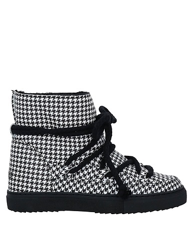 INUIKII Ankle boot White 95% Calfskin, 5% Textile fibres