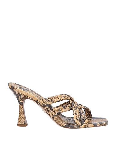 SAM EDELMAN Sandals Camel Rubber