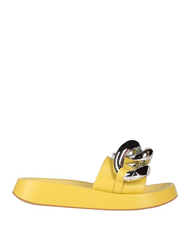 JEFFREY CAMPBELL Sandali Giallo Fibre tessili