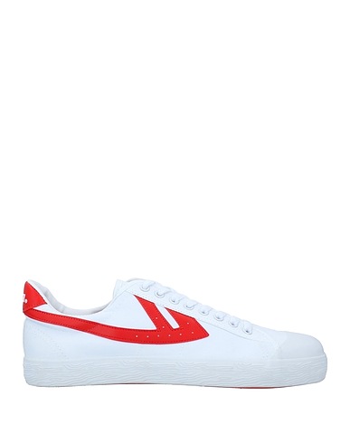 WARRIOR Sneakers White Textile fibres, Rubber
