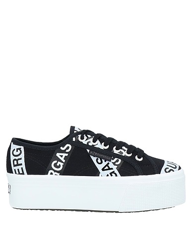 SUPERGA Sneakers Black Textile fibers