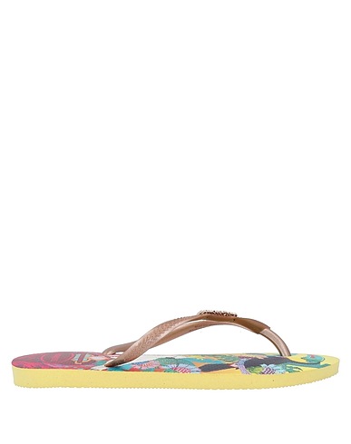 HAVAIANAS Dianetten Gelb Gewebefasern