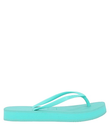 HAVAIANAS Flip flops Light green Textile fibres