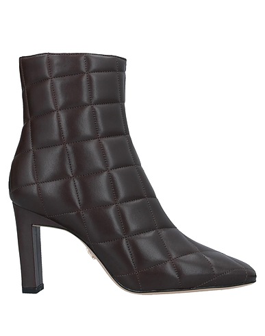 LOLA CRUZ Ankle boot Dark brown Leather