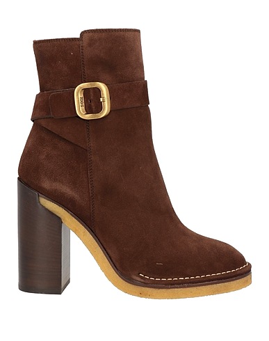 TOD'S Ankle boot Chocolate brown Leather