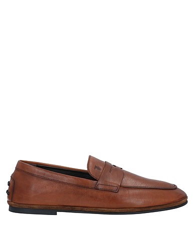 TOD'S Loafers MARRONE Leather