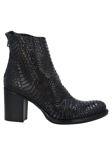 STRATEGIA Ankle boot Dark brown Leather