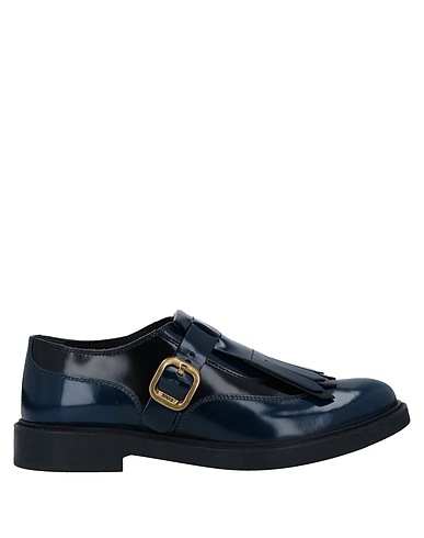 TOD'S Loafers Midnight blue Soft Leather