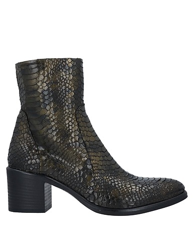 STRATEGIA Ankle boot Gold Textile fibres
