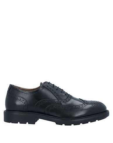 NERO GIARDINI Stringate Nero Pelle