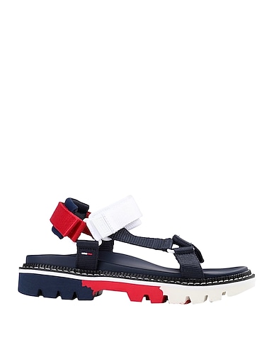 TOMMY JEANS Sandals COLOR POP TOMMY JEANS SANDALS
 Midnight blue 100% Recycled polyester