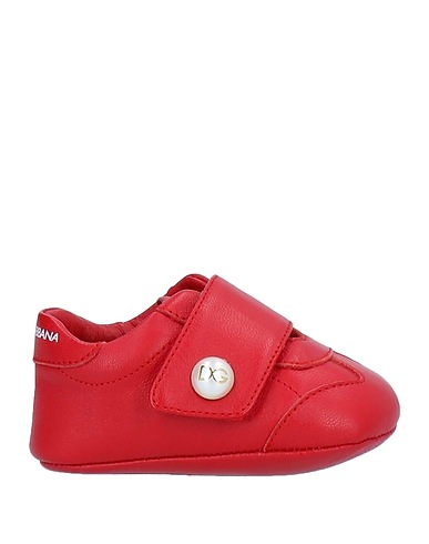 DOLCE&GABBANA Schuhe für Neugeborene Rot Leder