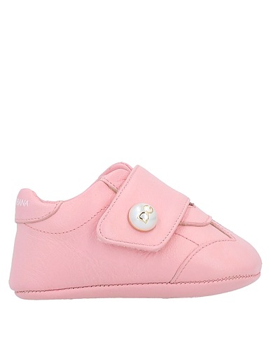DOLCE&GABBANA Newborn shoes Pink Soft Leather