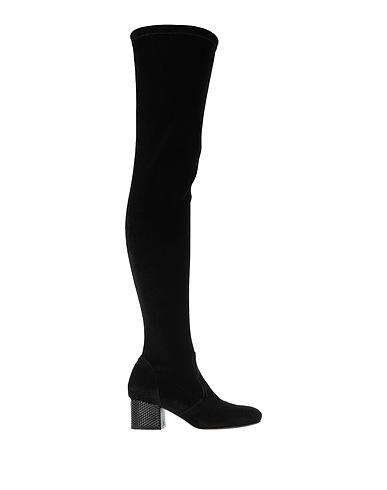 POLLINI Boots Black 100% Polyester