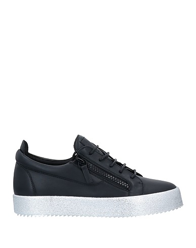 GIUSEPPE ZANOTTI | Black Menâs Sneakers | YOOX