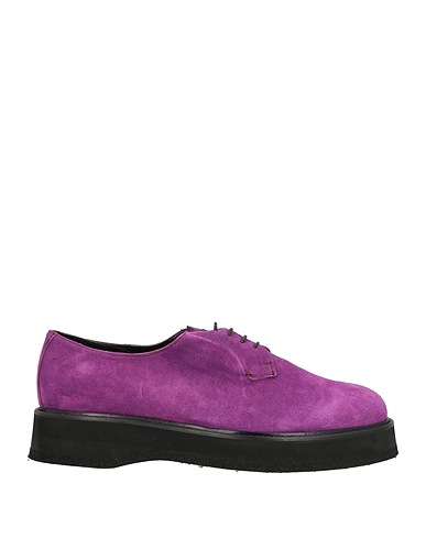 POEMA SHOES Laced shoes Purple Leather