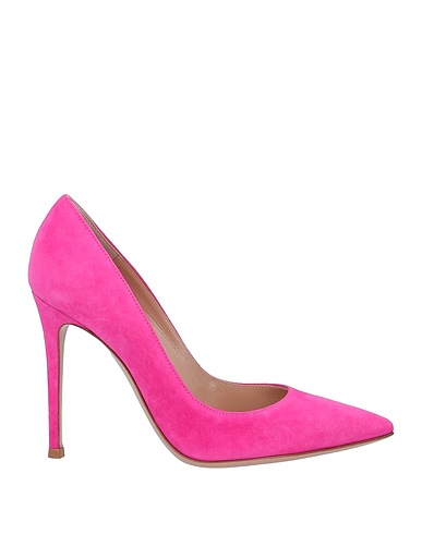 GIANVITO ROSSI Court Fuchsia Leather
