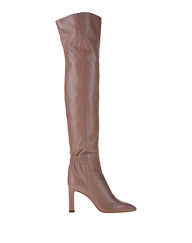 SANTONI Boots Light brown Leather