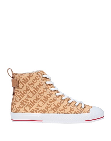 SEE BY CHLOÉ Sneakers ARYANA SNEAKERS
 Sand Textile fibres, Soft Leather