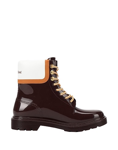 SEE BY CHLOÉ Ankle boot FLORRIE ANKLE BOOT
Burgundy Calfskin, Textile fibers