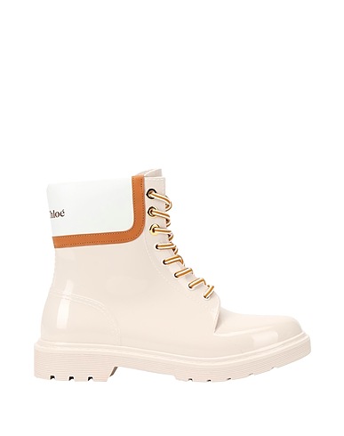 SEE BY CHLOÉ Ankle boot FLORRIE ANKLE BOOT
 Light pink Calfskin, Textile fibers