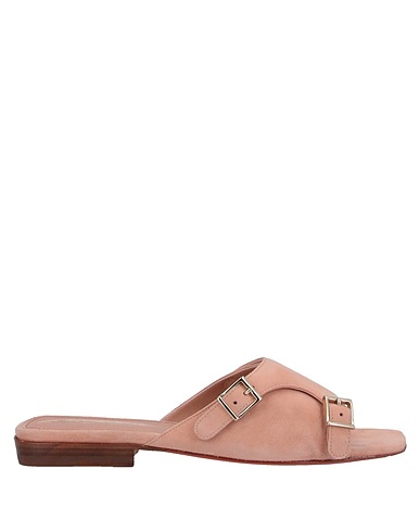 SANTONI Sandals Blush Leather