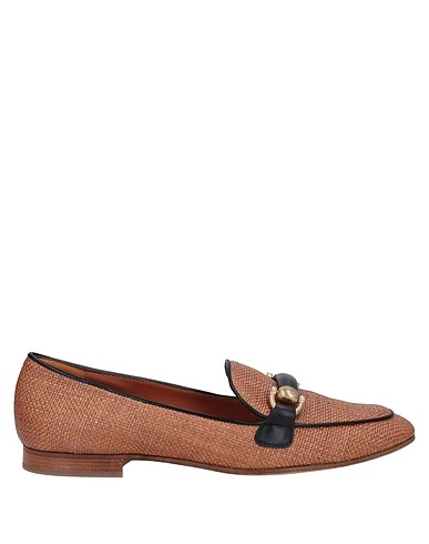 ROBERTO FESTA Loafers Tan Textile fibers
