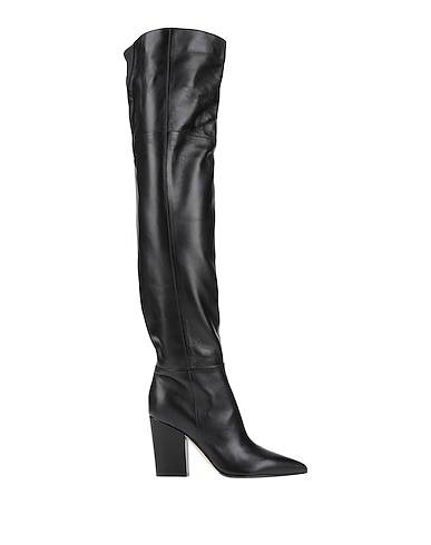SERGIO ROSSI Boots Black Soft Leather