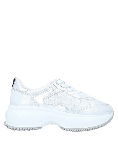 HOGAN Sneakers Silver Leather