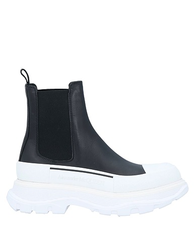 MCQUEEN Sneakers Black Reclaimed leather