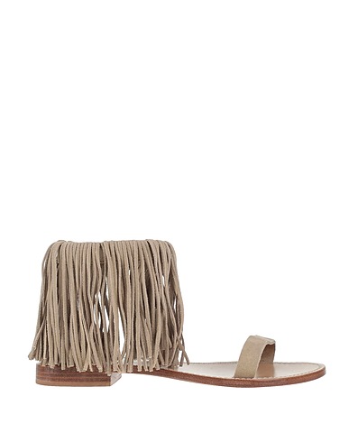 TWINSET Sandales Beige Cuir