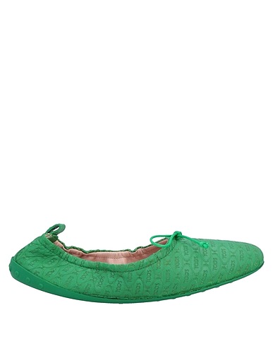 TOD'S HAPPY MOMENTS by ALBER ELBAZ Ballet flats Green Leather