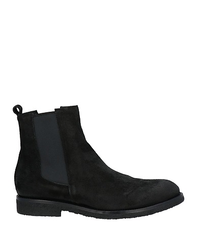 BUTTERO® Ankle boot Black Soft Leather, Elastic fibres