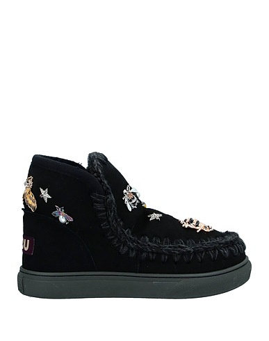 MOU Ankle boot Black Sheepskin