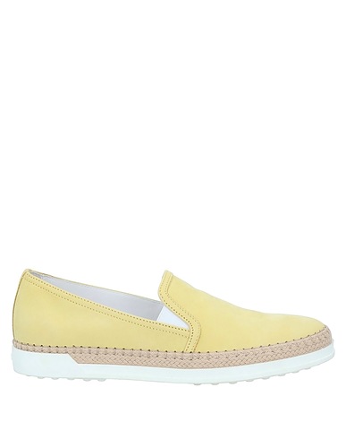 TOD'S Espadrilles Pastel yellow Leather