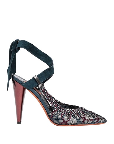 MISSONI Pump Deep teal Soft Leather