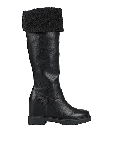 GUESS Boots Black Textile fibres