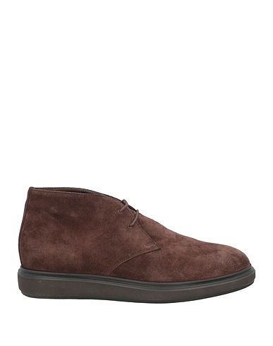 JEROLD WILTON Ankle boot Dark brown Soft Leather